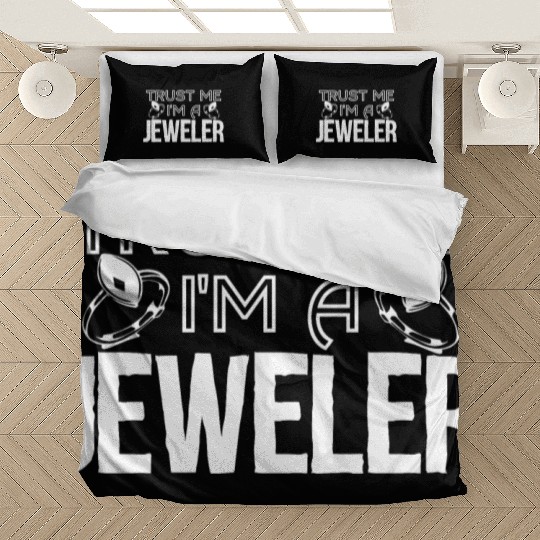 Jewellery Joke Jeweler Jewelry Diamond Gemstone Bedding Sets