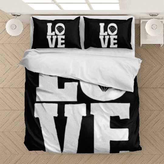 Jewelry Love Diamond Stone Jewellery Gemstone Bedding Sets