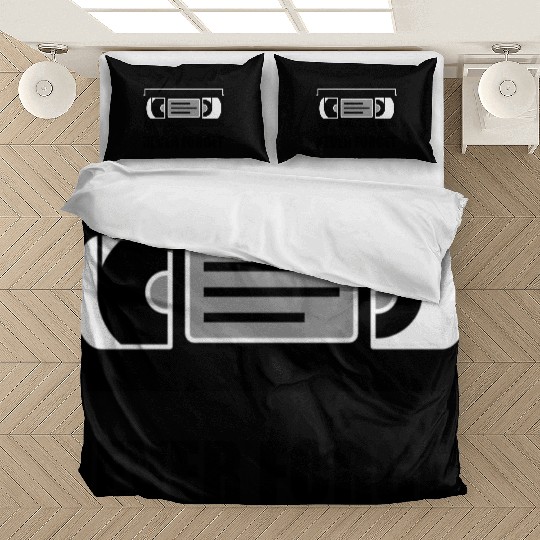 VHS Cassette Tape Never Forget Bedding Sets