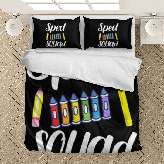 SPED Squad Special Education Teacher Bedding Sets