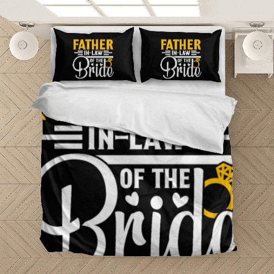 Father in Law Of The Bride Wedding Party Matching Bedding Sets
