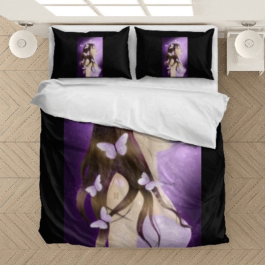 BTS Butterfly Fan Girl Bedding Sets