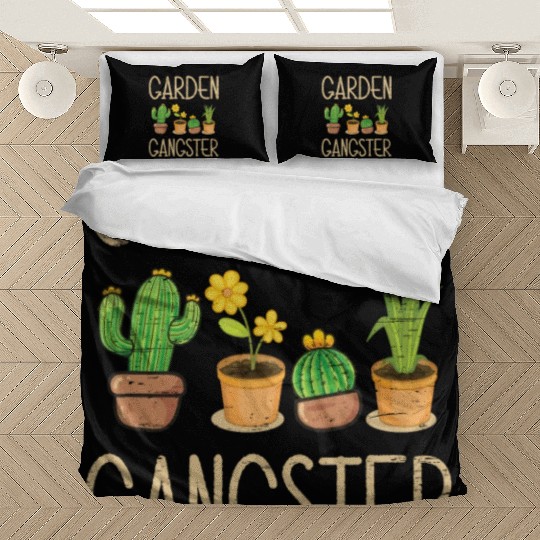 Garden Gangster Flowers Plant Gardener Bedding Sets