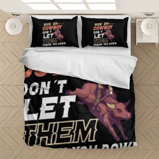 Rodeo Bull Riding Livestock Show Farmer Cattle Bedding Sets