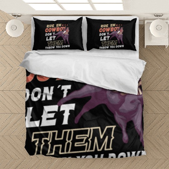 Rodeo Bull Riding Livestock Show Farmer Cattle Bedding Sets