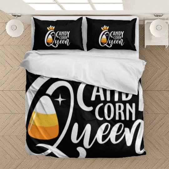 Candy Corn Queen Funny Halloween Costume Gift Bedding Sets