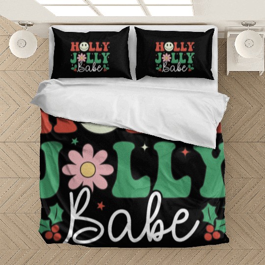 Holly Jolly Babe Bedding Sets