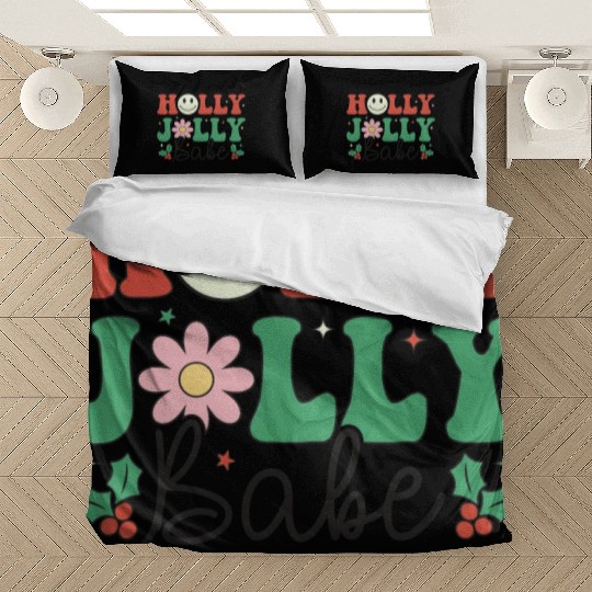Holly Jolly Babe Bedding Sets
