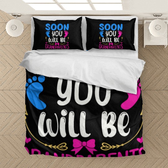 We Will Become Grandparents, Be Grandparents Bedding Sets