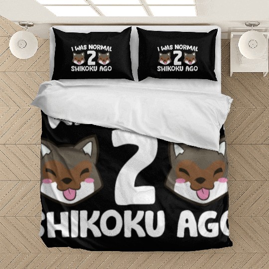 I Was Normal 2 Shikoku Ago Japan Dog Kochi-Ken Bedding Sets
