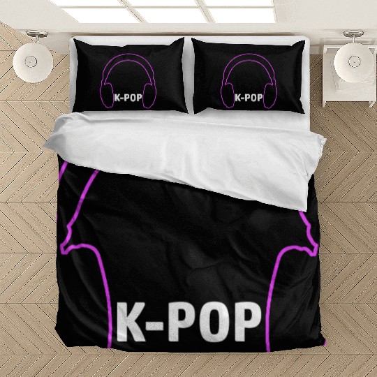 Kpop Style Korean Pop K-Pop Music Bedding Sets