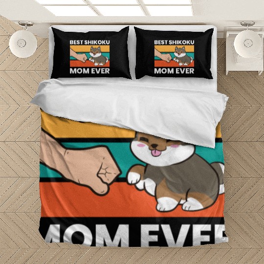 Best Shikoku Mom Ever Kochi Ken Dog Japan Shikoku Bedding Sets