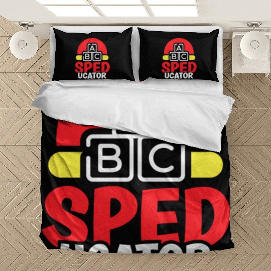 Speducator Sped Special Education Teacher Cute Bedding Sets