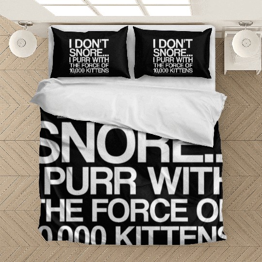 I Purr With The Force Of 10,000 Kittens 4 Bedding Sets