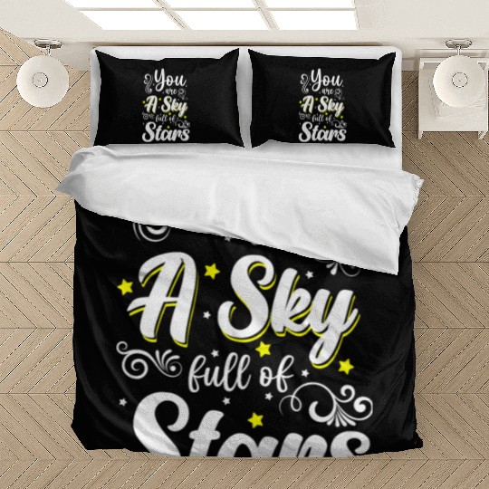 Shooting Star Sky Sun Outer Space Bedding Sets