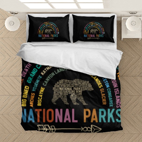 US National Parks, National Park, Denali, Redwood Bedding Sets