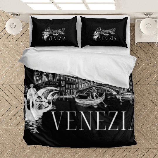 Venice Gondola Italy Venezia Bedding Sets