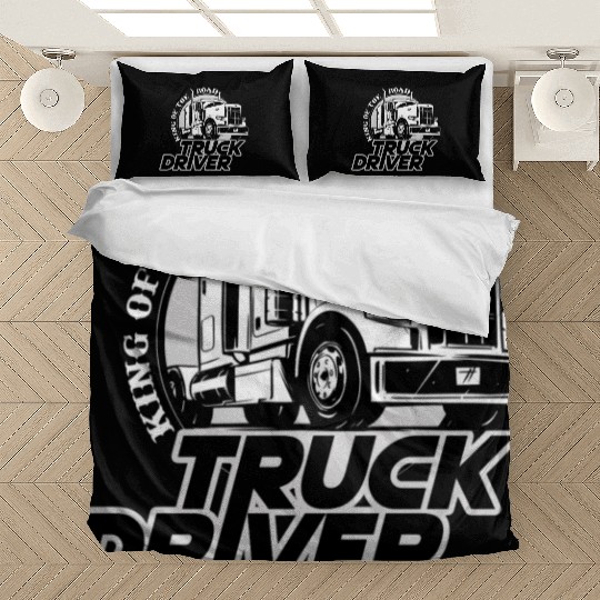 Truck driver, King of the road Bedding Sets