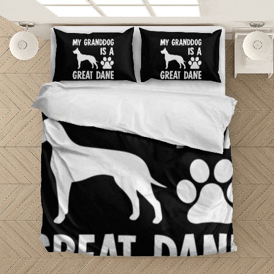 My Granddog Is A Great Dane Bedding Sets