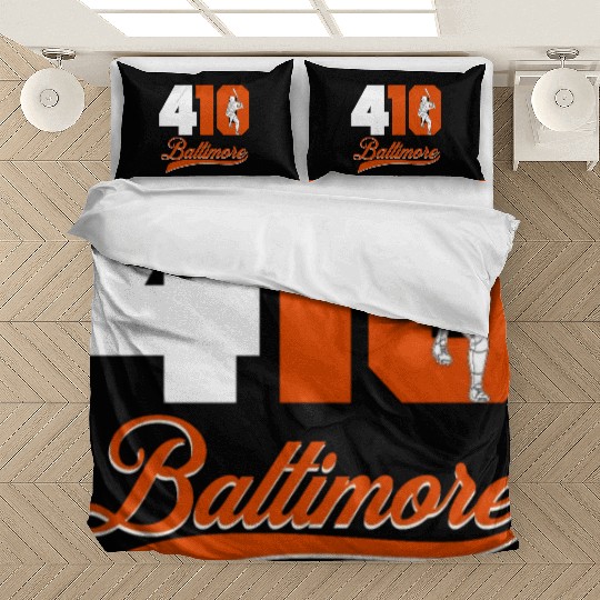 Baltimore baseball area code 410 Bedding Sets