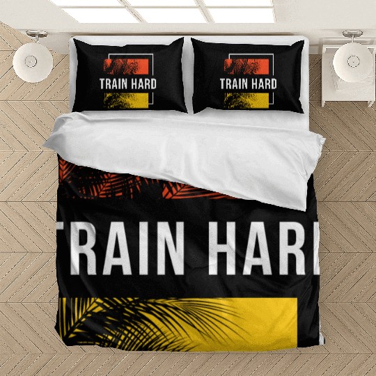 Train Hard Bedding Sets