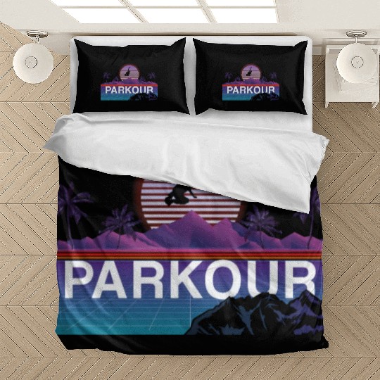 Parkour Free Running Traceur 80s Bedding Sets