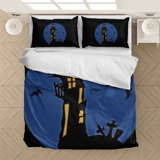 Halloween Haunted House Bedding Sets