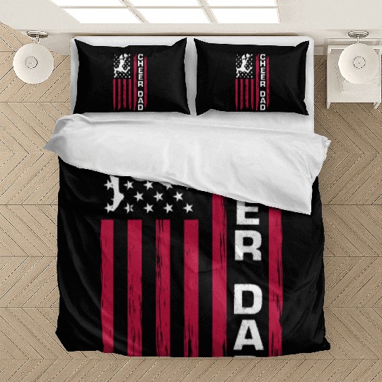 Cheer Dad Cheerleader Dad Cheerleading Dad Bedding Sets