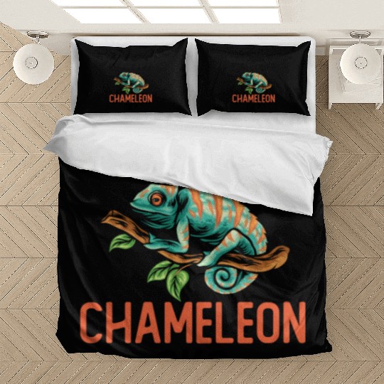 I Just Really Like Chameleon Lizard Reptile Pet Bedding Sets