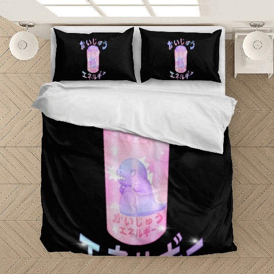 Kaiju Energy Drink | Funny Monster Japanese Art Bedding Sets