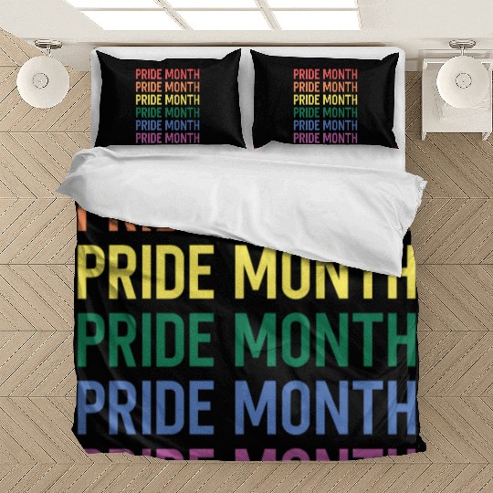 Pride Month LGBTQ Movement Rainbow Pride Gay Bedding Sets