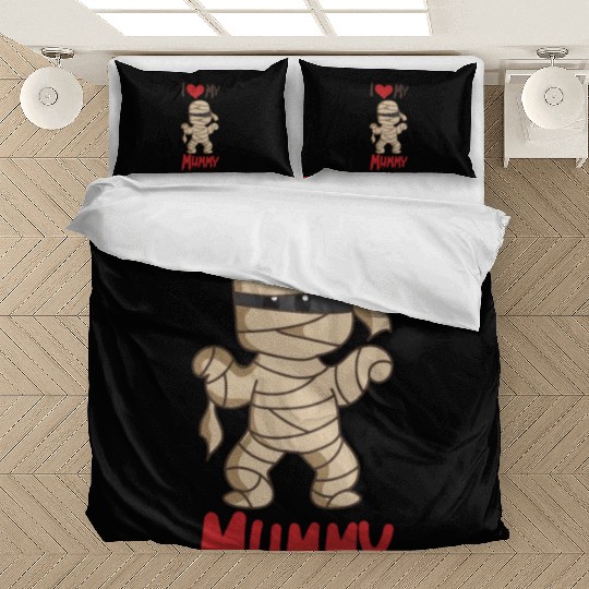 Halloween Kids I Love My Mummy Bedding Sets