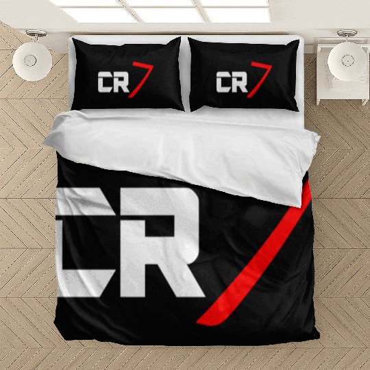 cr7 cristiano white Bedding Sets