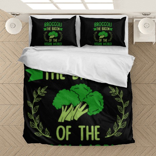 Broccoli The Bacon Of The Vegan World Vegetarian Bedding Sets