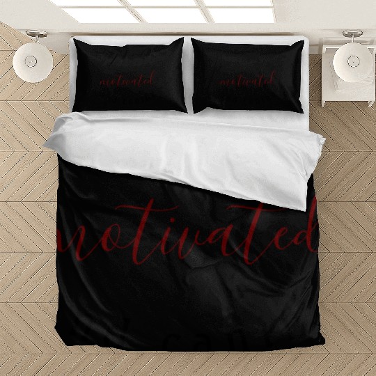 motivated by caffeine and canine-beautiful gift Bedding Sets