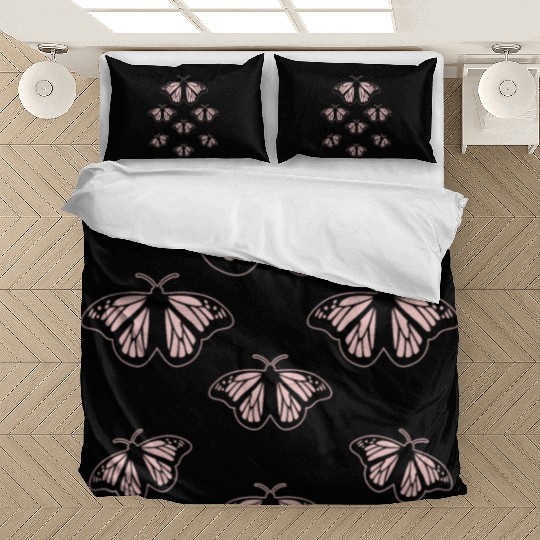 Cute Butterflies Women Butterfly Lover Bedding Sets