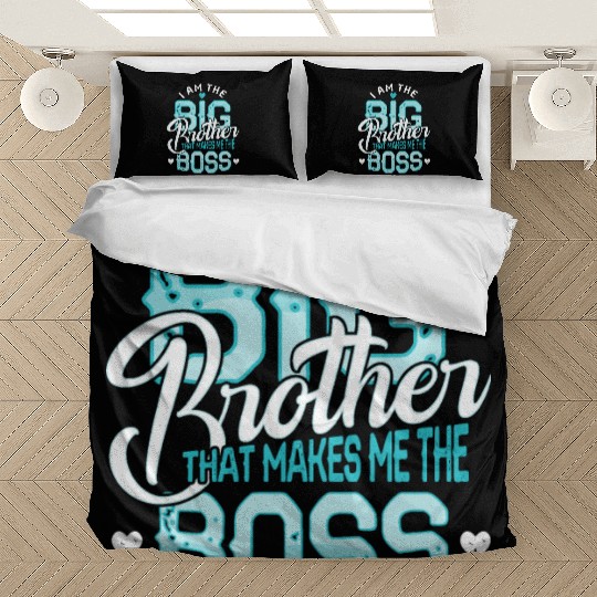 I'm the big brother 2023 pregnancy anouncement boy Bedding Sets