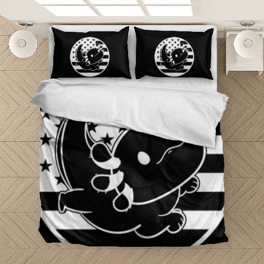Axolotl American Flag Axolotl US Flag Axolotl Bedding Sets