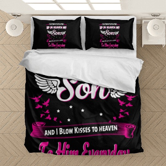 My Son Forever My Angel Sympathy In Loving Memory Bedding Sets