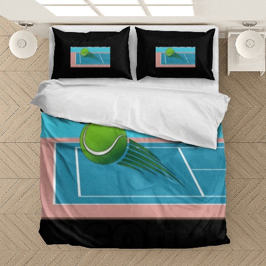 Funny Tennis See You In Court Bedding Sets