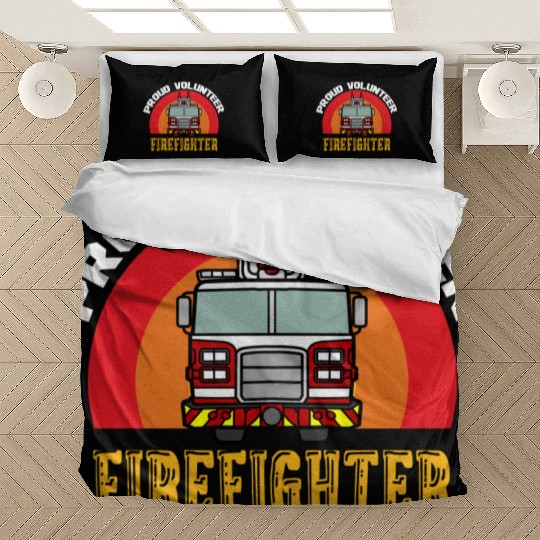 Proud Volunteer Firefighter Bedding Sets