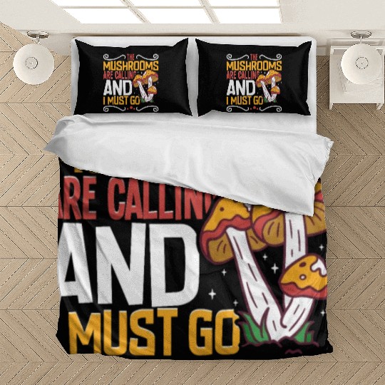 Morels Mushroom Picker Mushroom Farmer Mushroom Bedding Sets