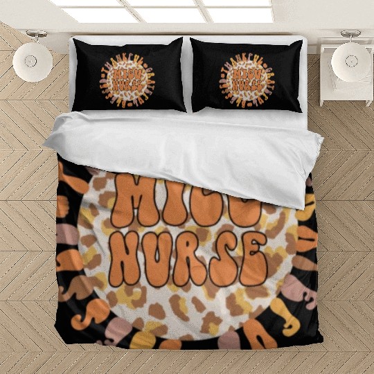 MICU Nurse Thanksgiving Medical ICU Nursing Gifts Bedding Sets
