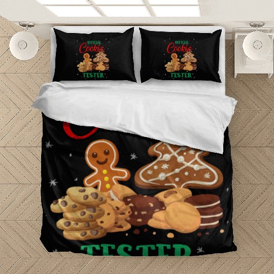 Official Cookie Taster Christmas Cute Holiday Bedding Sets