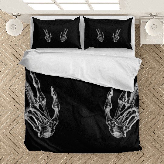 Skeleton Hand Bedding Sets