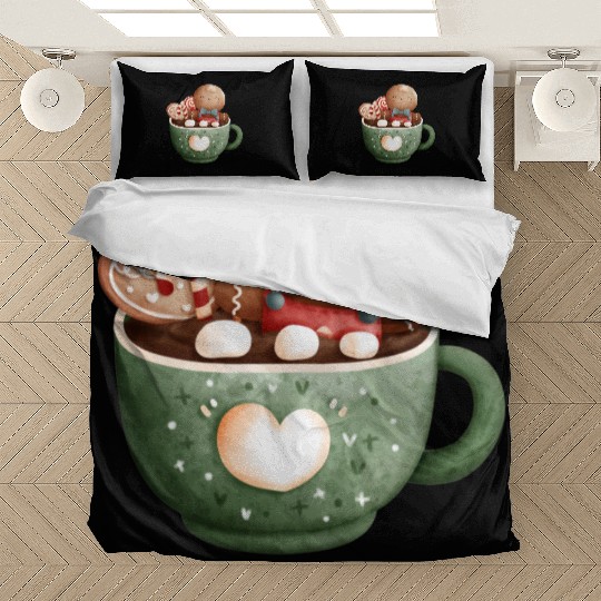 Christmas Gingerbread Graphic Bedding Sets