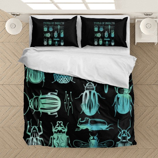Biology Bug Types of Insects Lover Bedding Sets