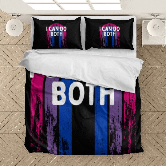 I Can Do Both Bisexual LGBTQ Bi Pride Pansexual Bedding Sets
