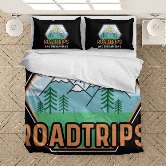 Road Trip Shenanigans Nature Lover And Explorer Gi Bedding Sets
