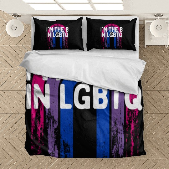 I'm The B in LGBTQ Bisexual Pride Bi LGBT Bedding Sets